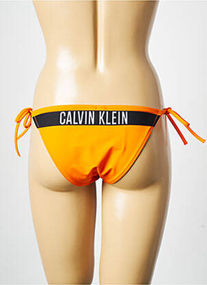 Chiloți de baie portocaliu CALVIN KLEIN femeie
