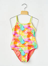 Costum de baie dintr-o singură piesă galben BANANA MOON fille