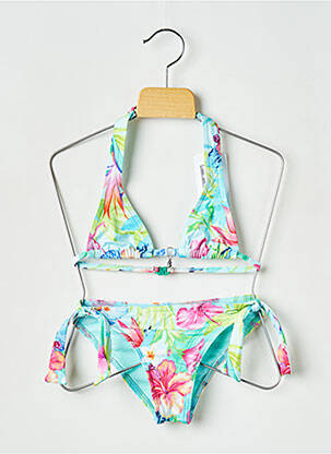 Costum de baie din două piese albastru BANANA MOON fată