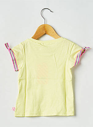 Tricou guler rotund galben BILLIEBLUSH fată