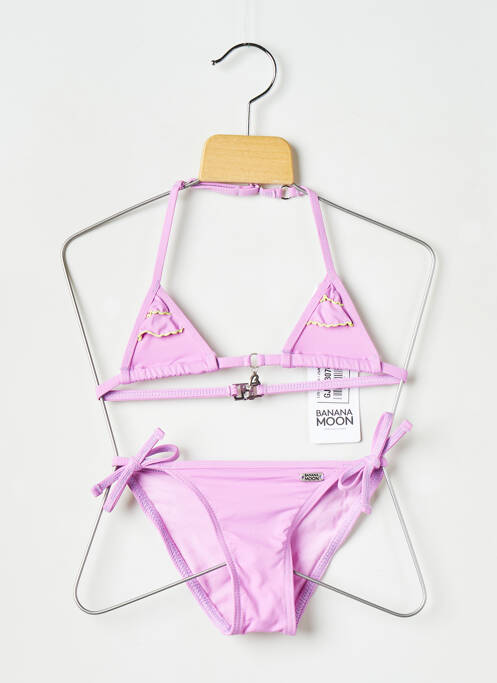 Costum de baie din două piese violet BANANA MOON fată