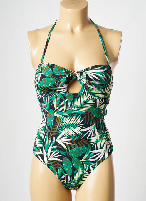 Costum de baie dintr-o singură piesă negru PIECES femeie