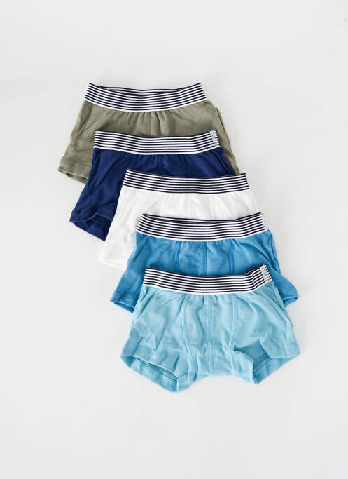 Boxer alb PETIT BATEAU băiat