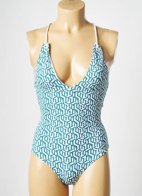 Costum de baie dintr-o singură piesă verde TOMMY HILFIGER femeie