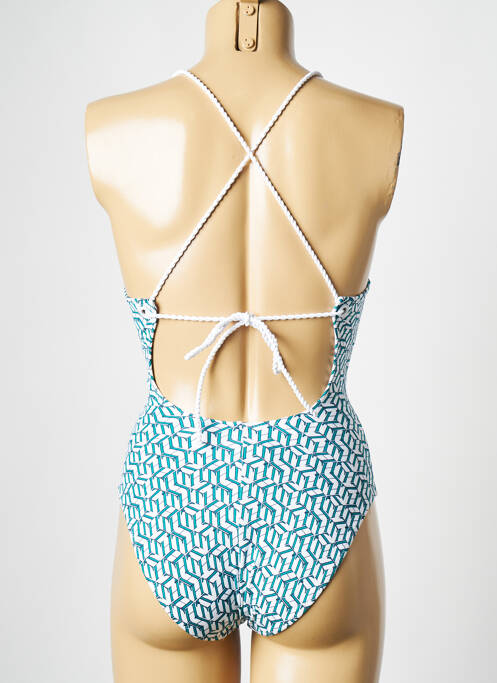 Costum de baie dintr-o singură piesă verde TOMMY HILFIGER femeie