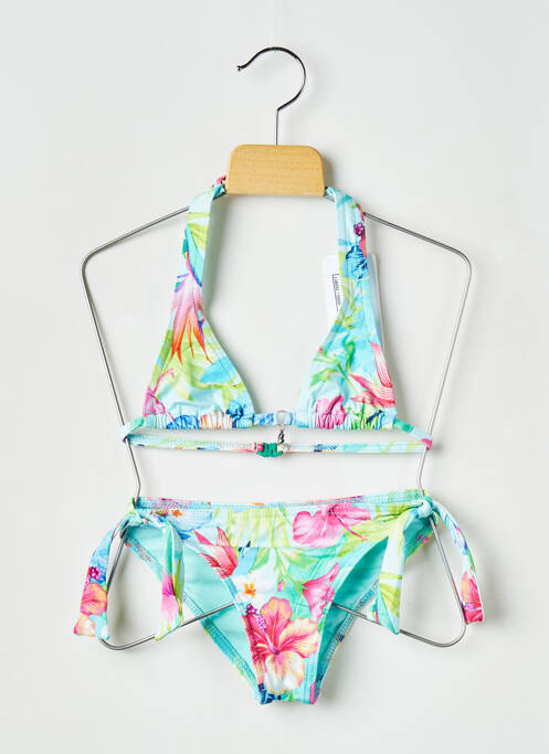 Costum de baie din două piese albastru BANANA MOON fată