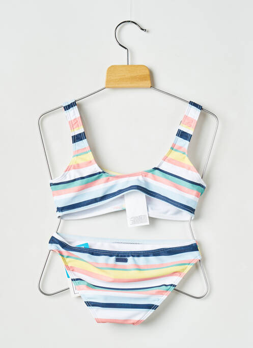 Costum de baie din două piese albastru ROXY fată