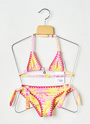 Costum de baie din două piese galben BANANA MOON fată