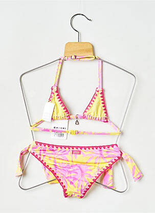 Costum de baie din două piese galben BANANA MOON fată