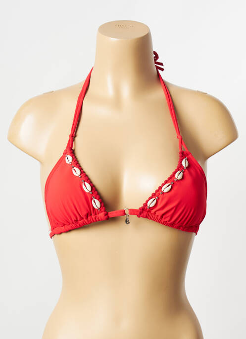 Sutien de costum de baie roșu BANANA MOON femeie