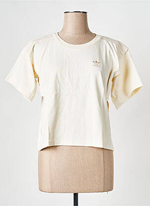Tricou bej ADIDAS femeie