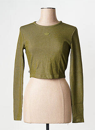 Tricou kaki ADIDAS femeie