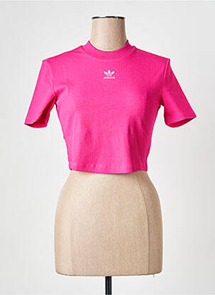 Tricou roz ADIDAS femeie