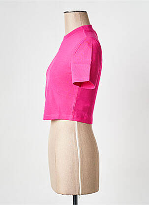 Tricou roz ADIDAS femeie