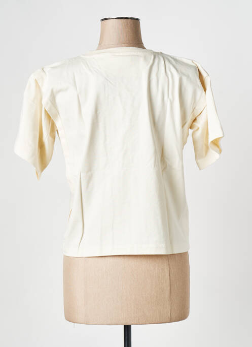 Tricou bej ADIDAS femeie