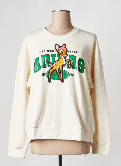 Hanorac bej ADIDAS femeie