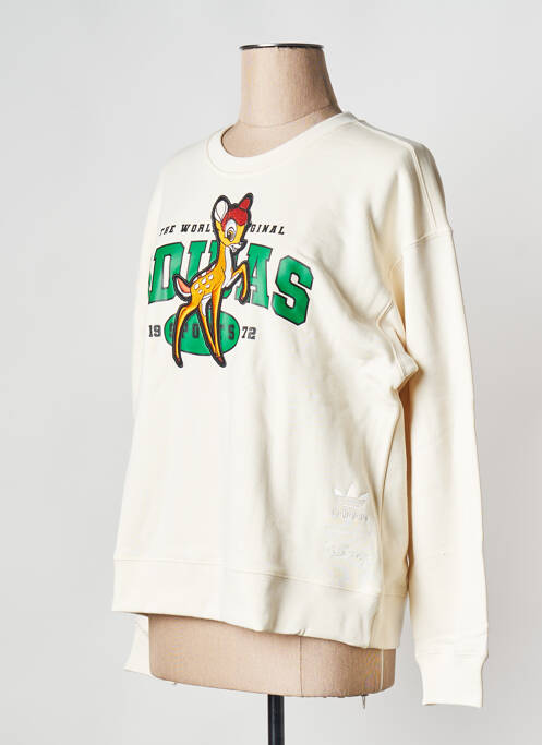 Hanorac bej ADIDAS femeie