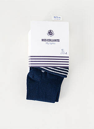 Colanți albastru PETIT BATEAU fată