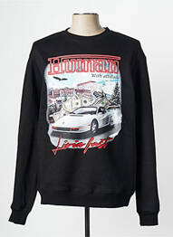 Hanorac negru HUMAN WITH ATTITUDE homme
