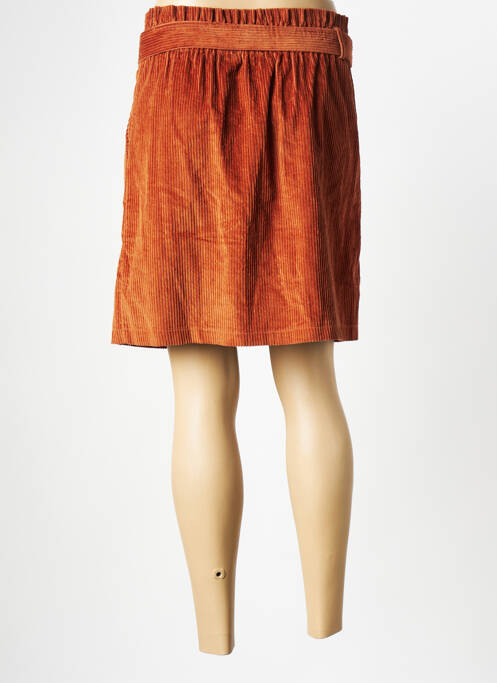 Fustă midi maro GRACE & MILA femeie