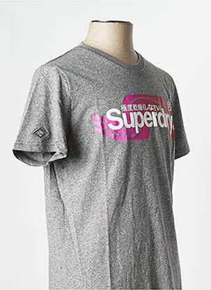 Tricou gri SUPERDRY bărbat