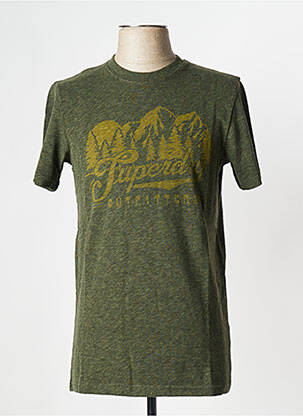 Tricou kaki SUPERDRY bărbat
