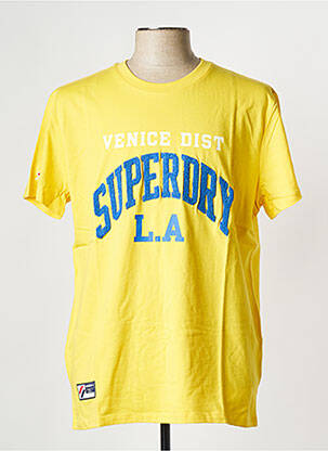 Tricou galben SUPERDRY bărbat