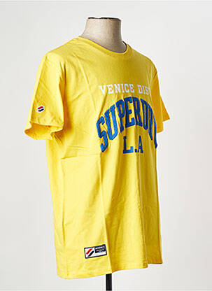 Tricou galben SUPERDRY bărbat