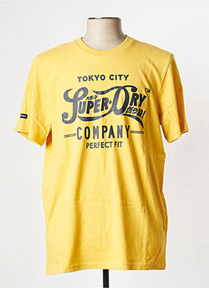 Tricou galben SUPERDRY bărbat