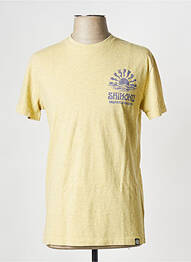 Tricou galben SUPERDRY homme