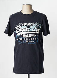 Tricou albastru SUPERDRY homme