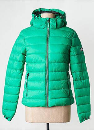 Geacă matlasată verde SUPERDRY femeie