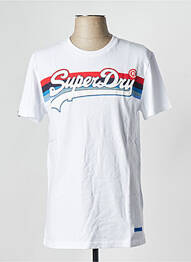 Tricou alb SUPERDRY homme