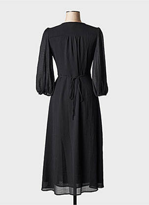 Rochie lungă negru GRACE & MILA femeie