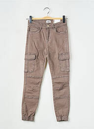 Pantalon cargo gri ONLY femme