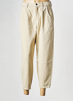 Blugi croială Mom bej ONLY femeie