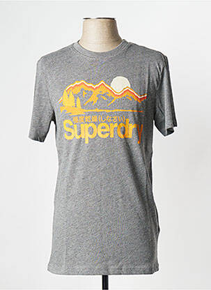 Tricou gri SUPERDRY bărbat
