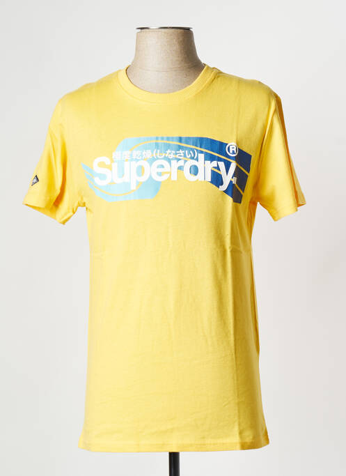 Tricou galben SUPERDRY bărbat