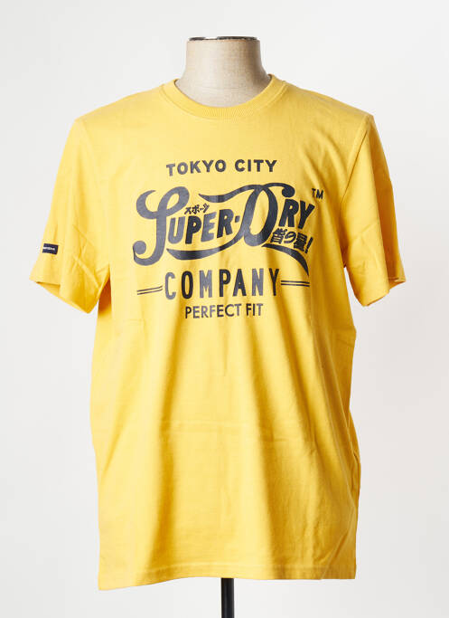 Tricou galben SUPERDRY bărbat