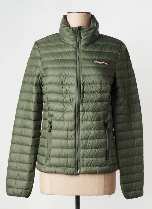 Geacă matlasată kaki SUPERDRY femeie