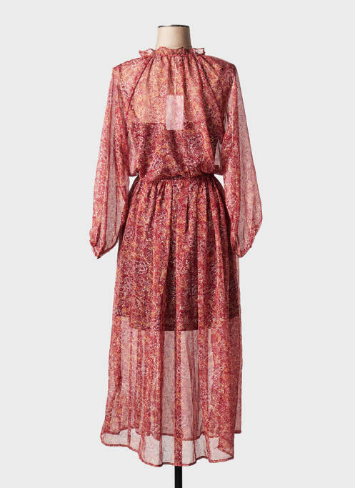 Rochie lungă roșu GRACE & MILA femeie