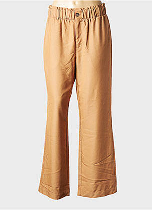 Blugi cu croială largă bej MINIMUM femeie