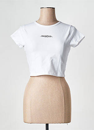 Tricou alb WASTED PARIS femeie