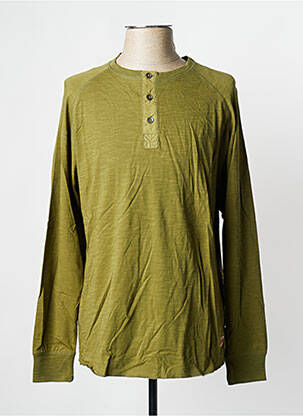 Tricou kaki IRON AND RESIN bărbat