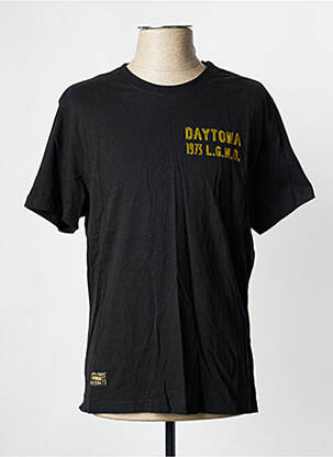 Tricou negru DAYTONA bărbat
