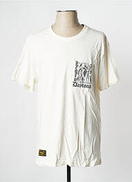 Tricou alb spart DAYTONA bărbat