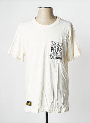 Tricou alb spart DAYTONA bărbat