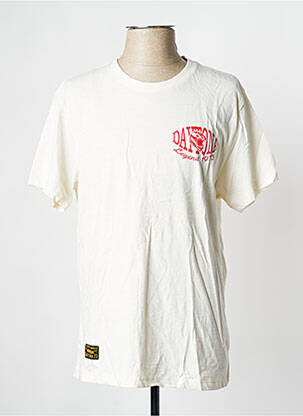 Tricou alb spart DAYTONA bărbat