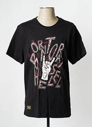 Tricou negru DAYTONA bărbat
