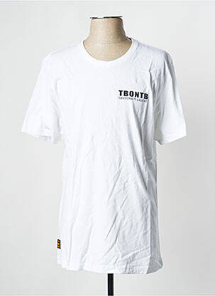Tricou alb DAYTONA bărbat